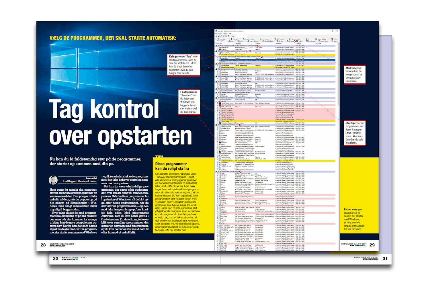 Tag kontrol over opstarten i Windows 10